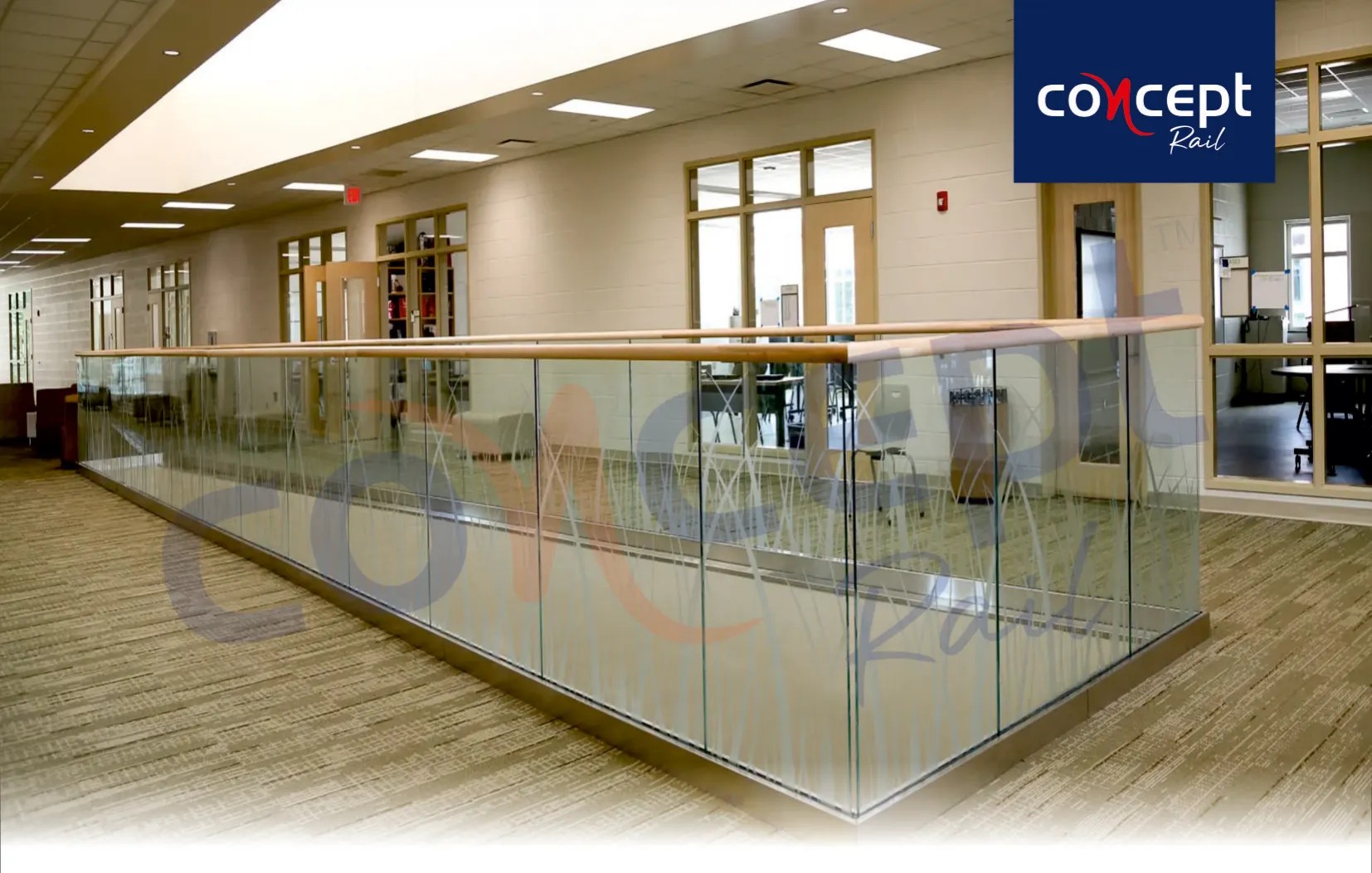Commercial Interior Railing